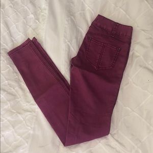 FREE PEOPLE Plum Jeans